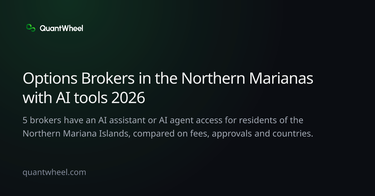 The share card of Options brokers in the Northern Mariana Islands with AI tools