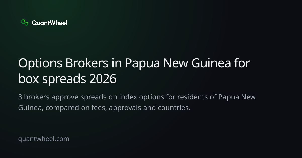 The share card of Options brokers in Papua New Guinea for box spreads