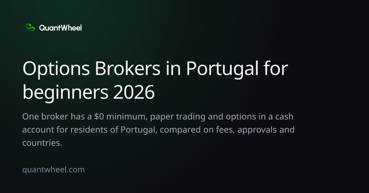 The share card of Options brokers in Portugal for beginners