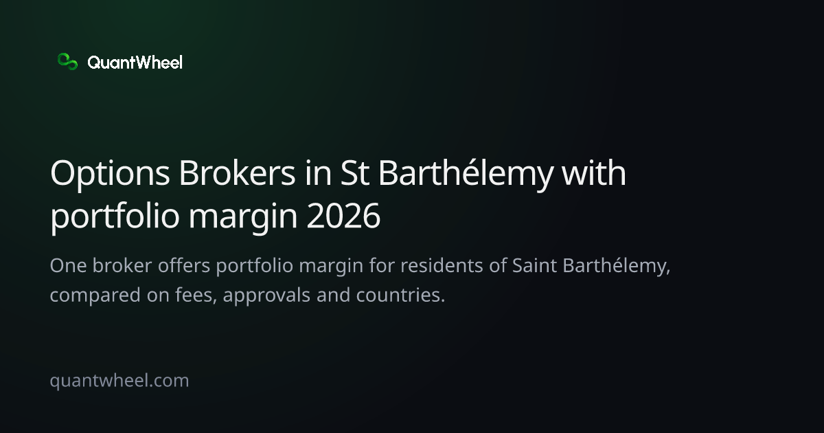 The share card of Options brokers in Saint Barthélemy with portfolio margin