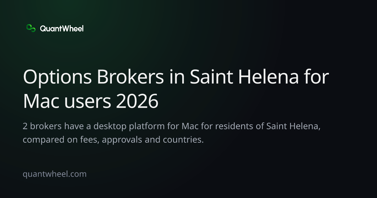 The share card of Options brokers in Saint Helena for Mac users