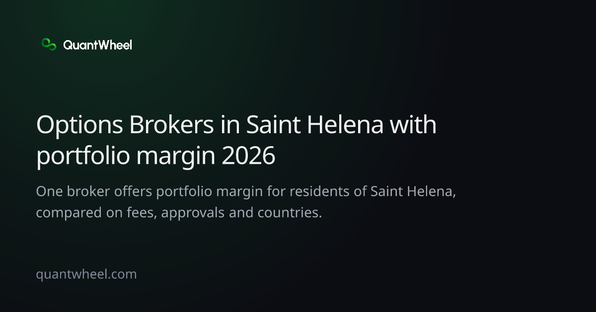 The share card of Options brokers in Saint Helena with portfolio margin