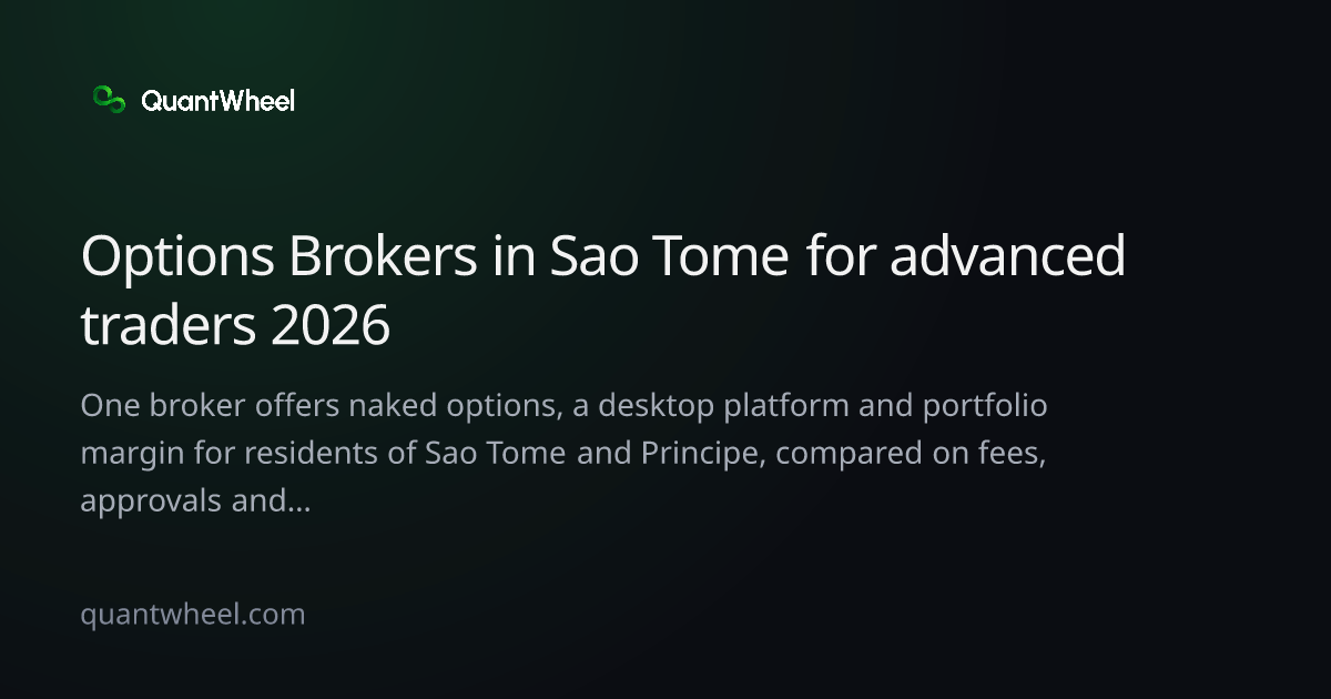 The share card of Options brokers in Sao Tome and Principe for advanced traders