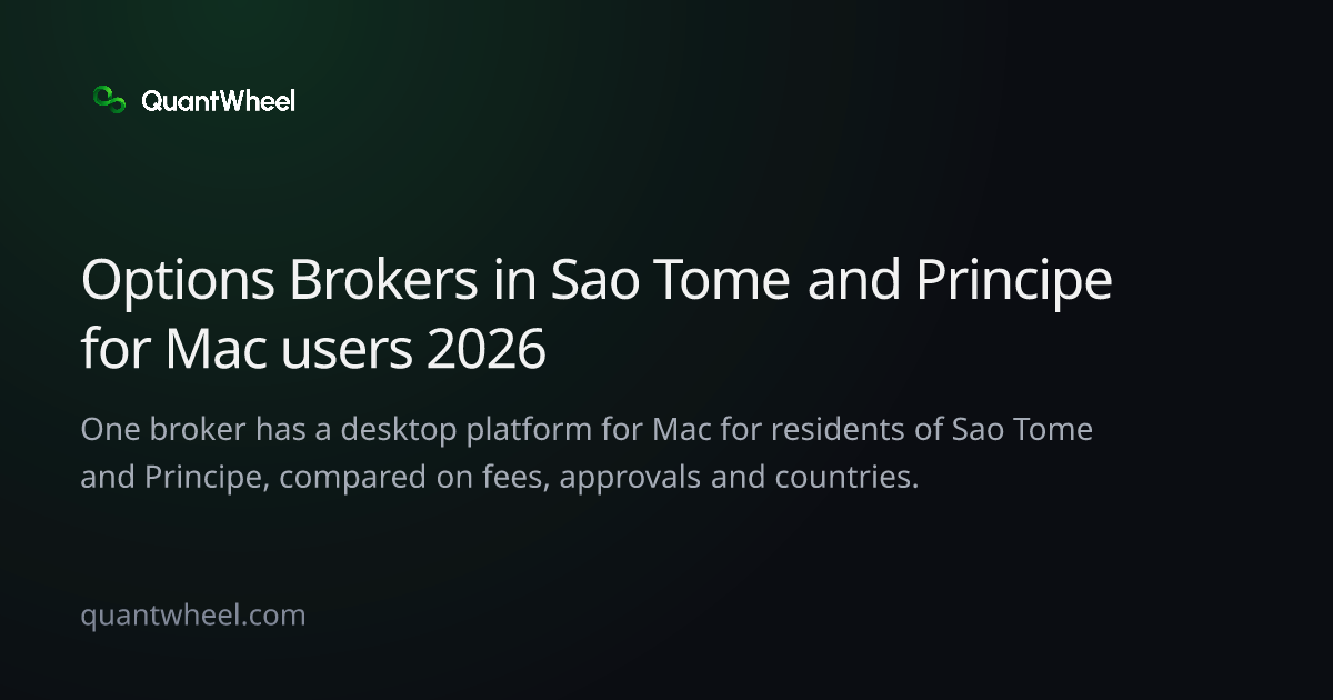 The share card of Options brokers in Sao Tome and Principe for Mac users