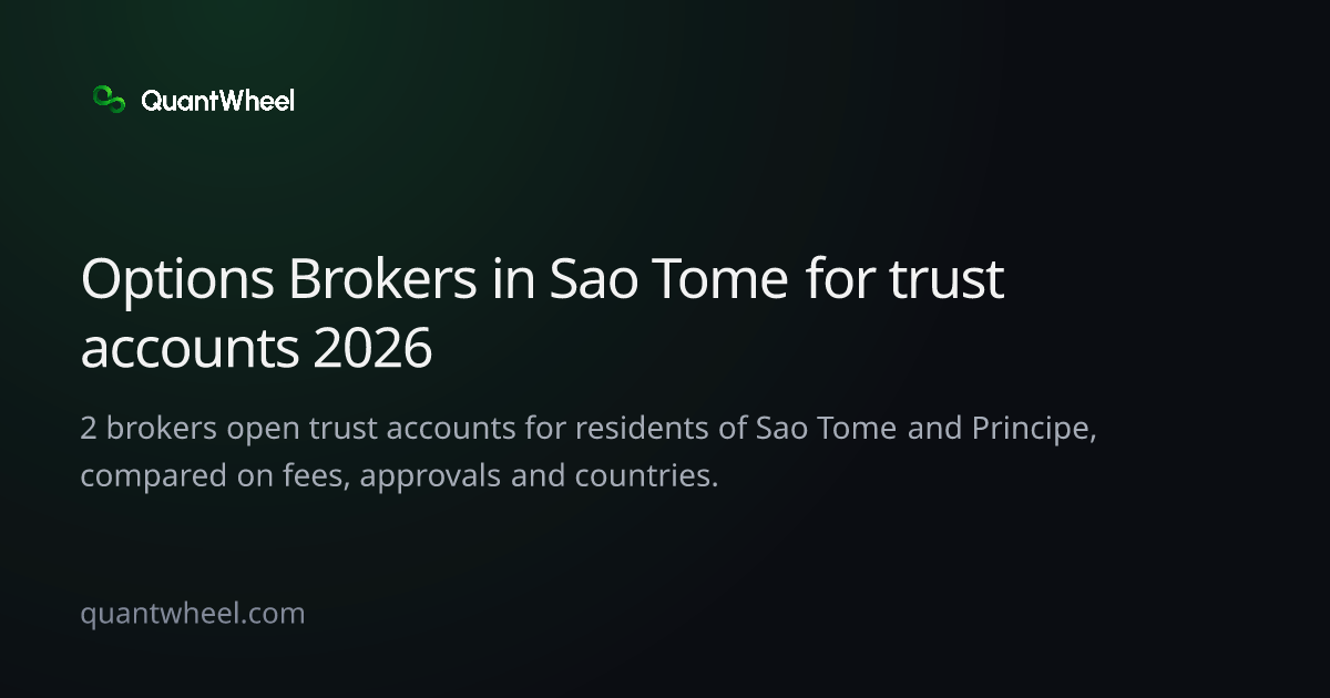 The share card of Options brokers in Sao Tome and Principe for trust accounts