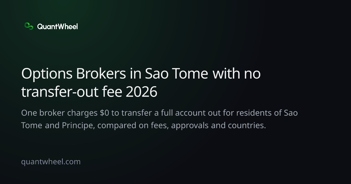 The share card of Options brokers in Sao Tome and Principe with no transfer-out fee