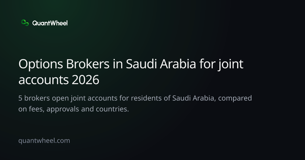 The share card of Options brokers in Saudi Arabia for joint accounts