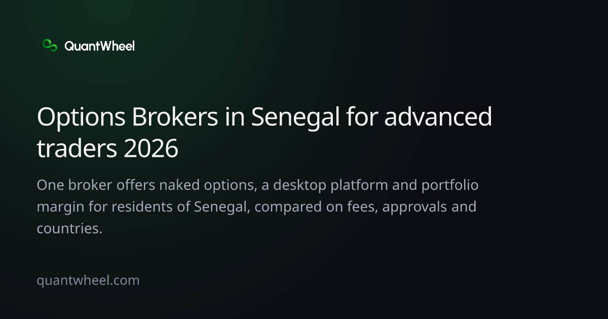 The share card of Options brokers in Senegal for advanced traders