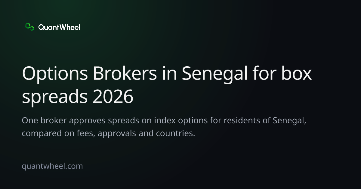 The share card of Options brokers in Senegal for box spreads