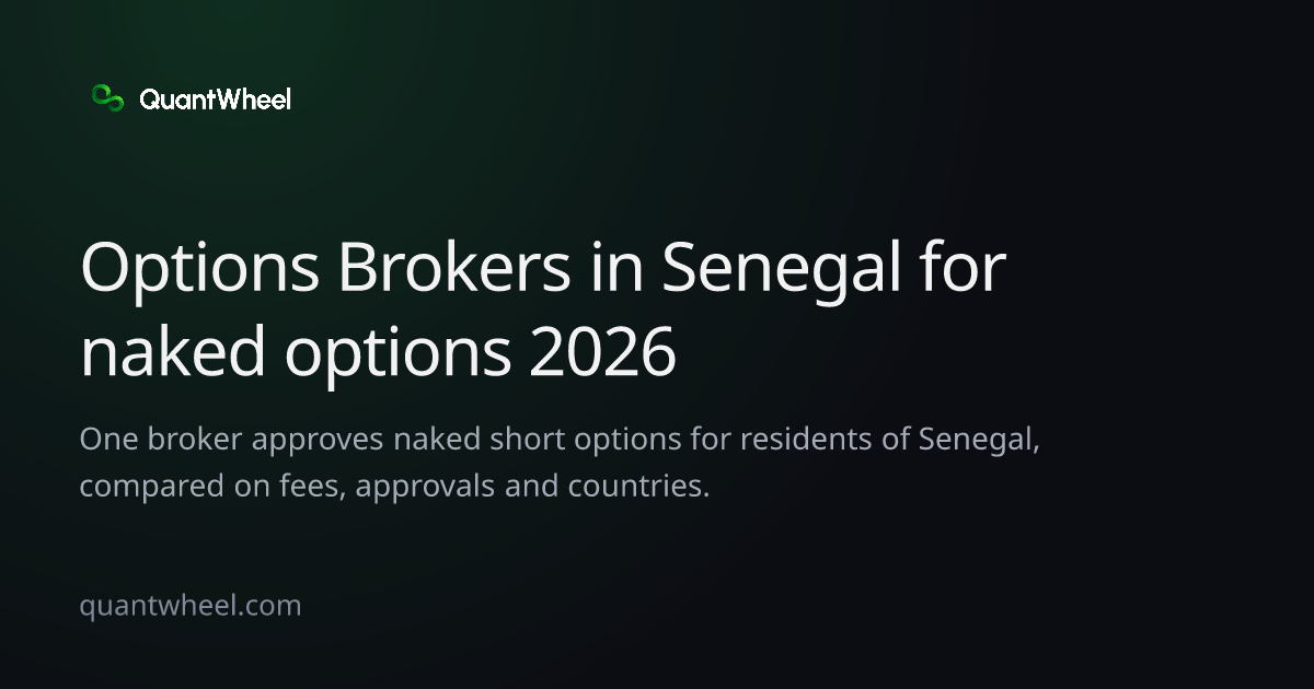The share card of Options brokers in Senegal for naked options