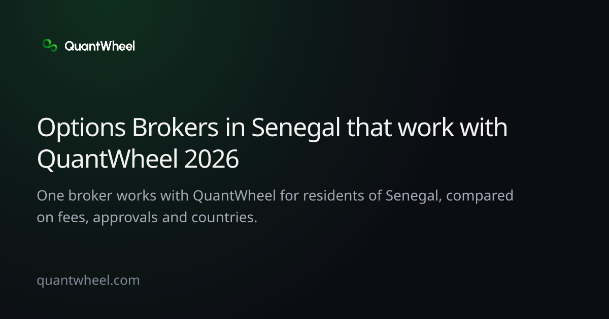 The share card of Options brokers in Senegal that work with QuantWheel