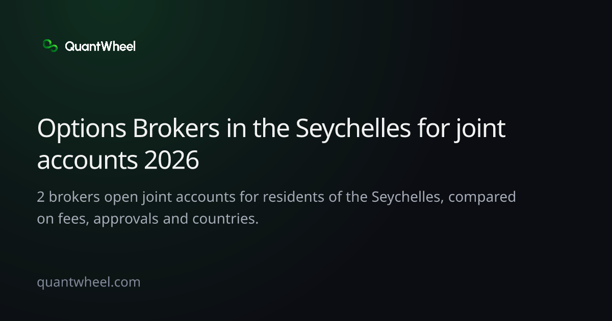 The share card of Options brokers in the Seychelles for joint accounts