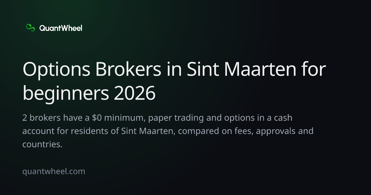 The share card of Options brokers in Sint Maarten for beginners