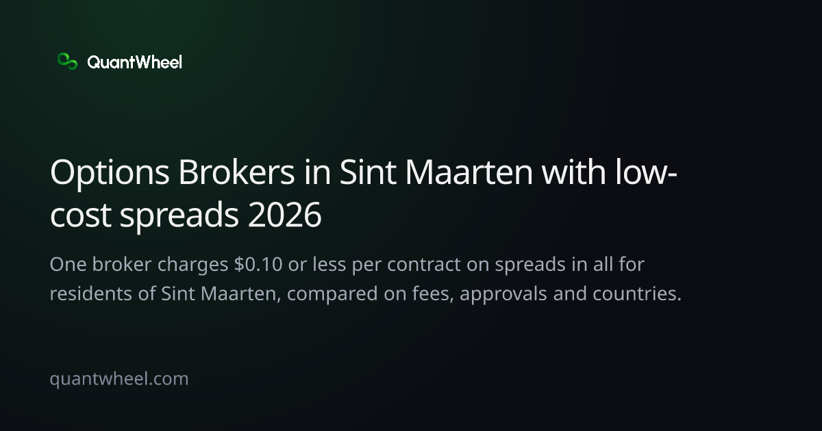 The share card of Options brokers in Sint Maarten with low-cost spreads