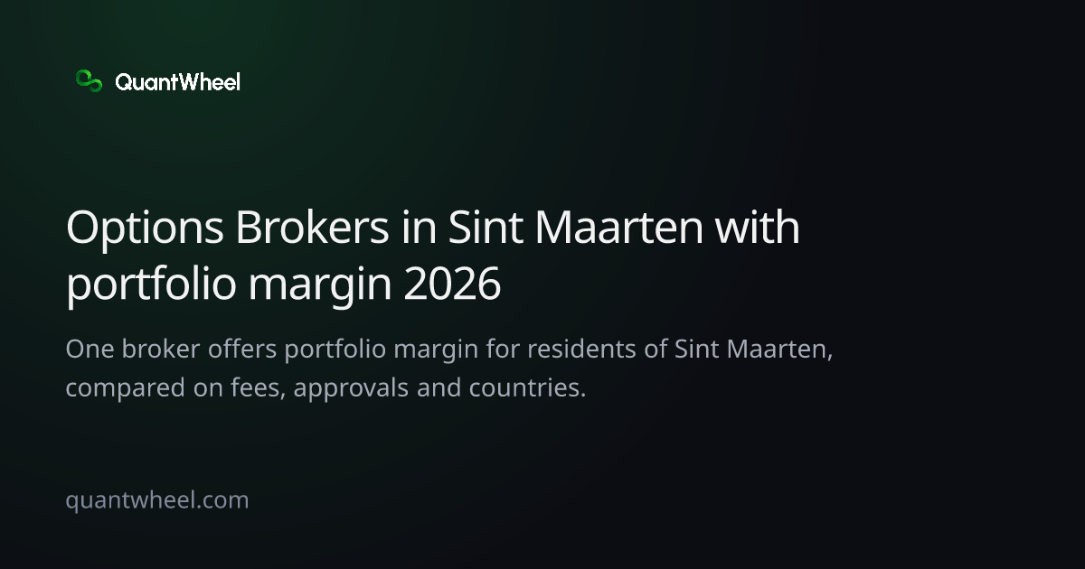 The share card of Options brokers in Sint Maarten with portfolio margin