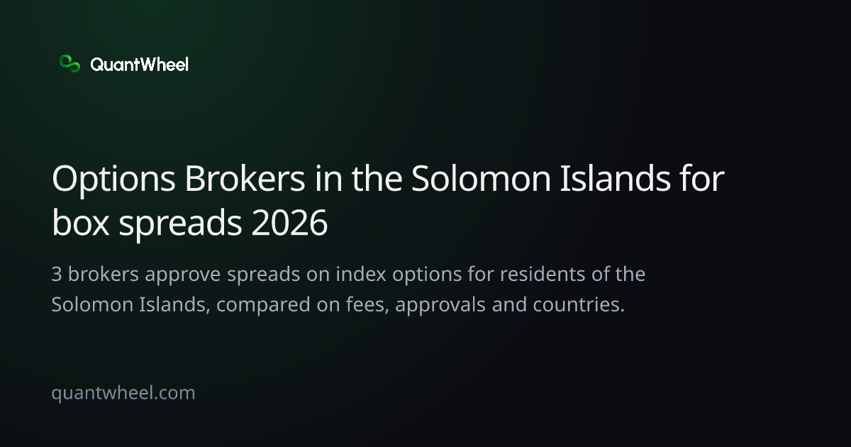 The share card of Options brokers in the Solomon Islands for box spreads