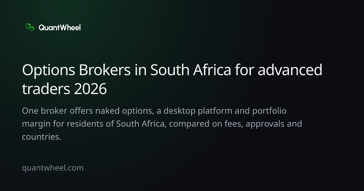 The share card of Options brokers in South Africa for advanced traders