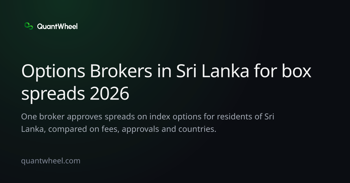 The share card of Options brokers in Sri Lanka for box spreads