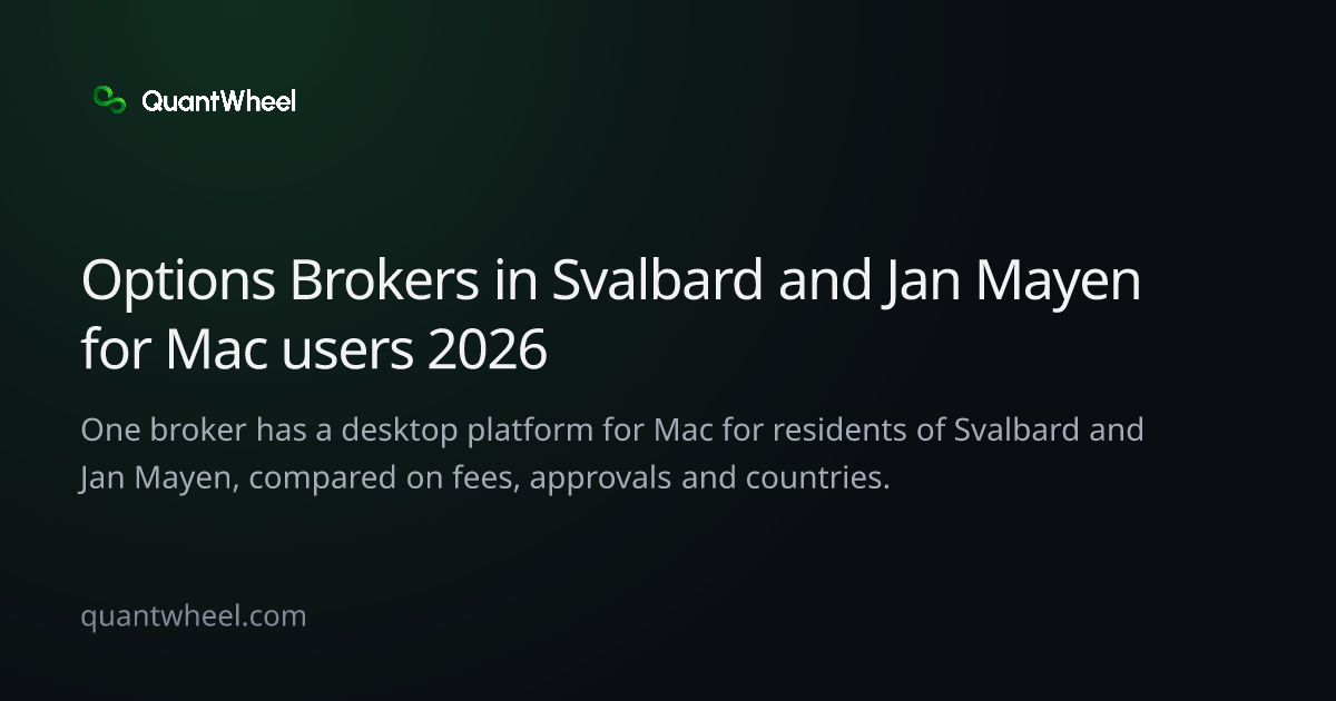 The share card of Options brokers in Svalbard and Jan Mayen for Mac users