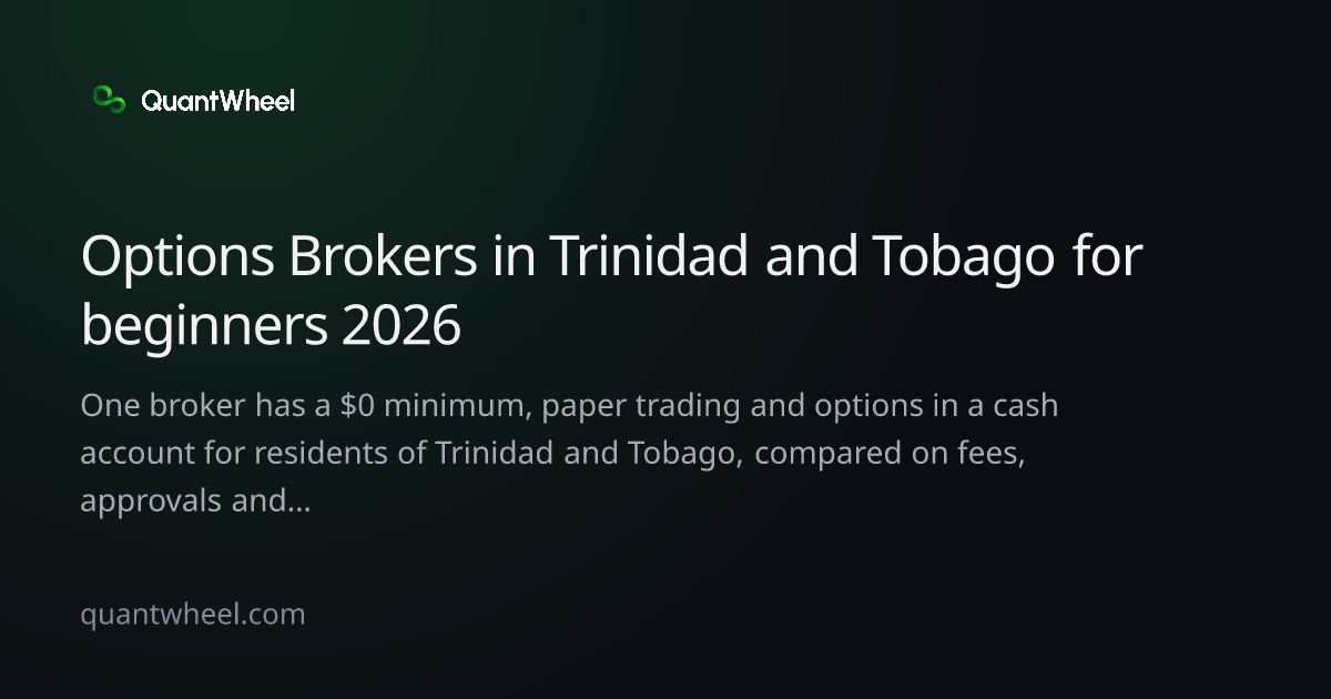 The share card of Options brokers in Trinidad and Tobago for beginners