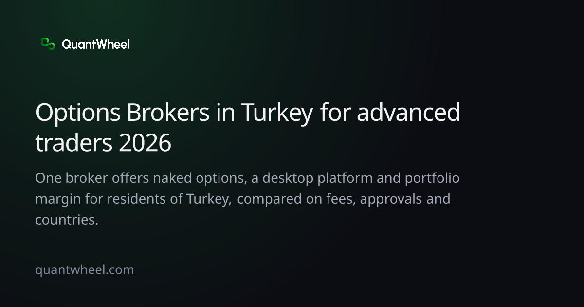The share card of Options brokers in Turkey for advanced traders