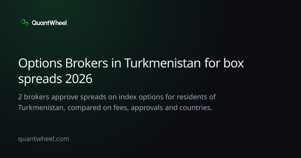 The share card of Options brokers in Turkmenistan for box spreads