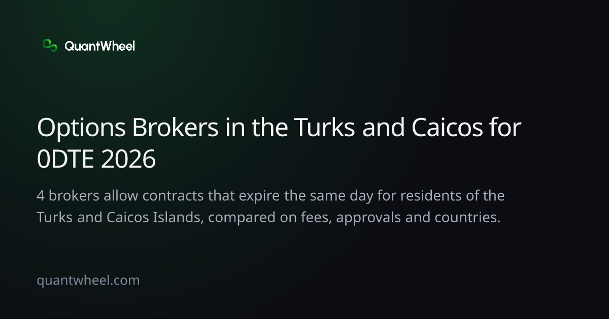 The share card of Options brokers in the Turks and Caicos Islands for 0DTE