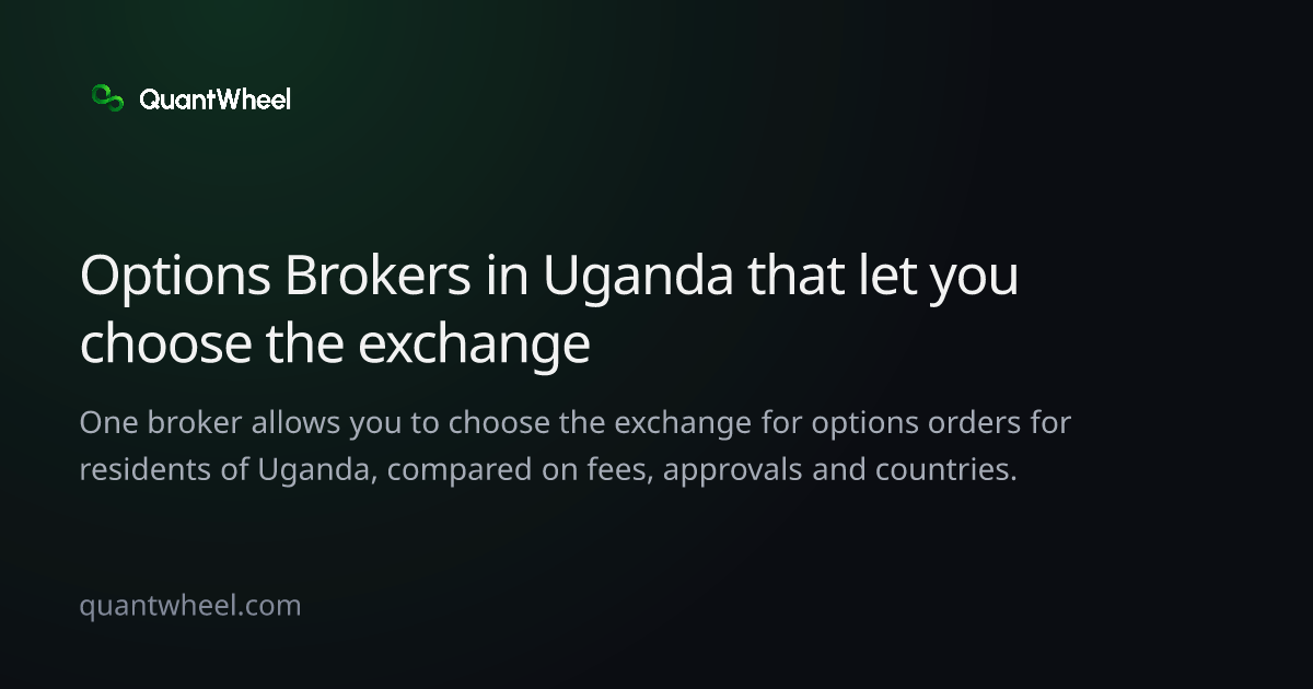 The share card of Options brokers in Uganda that let you choose the exchange