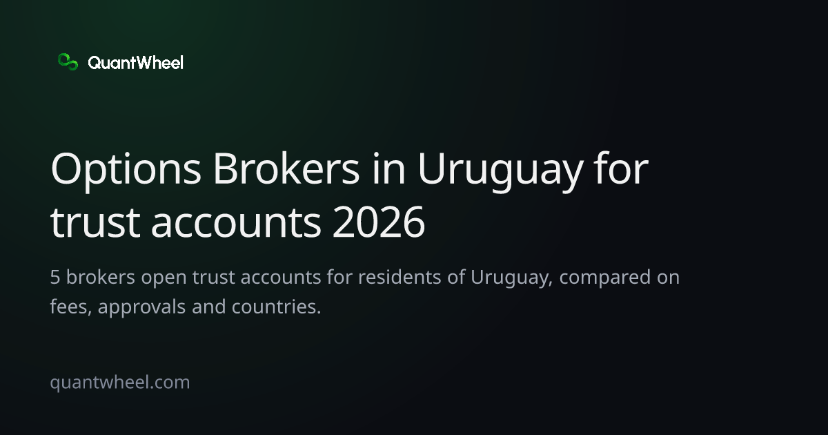 The share card of Options brokers in Uruguay for trust accounts