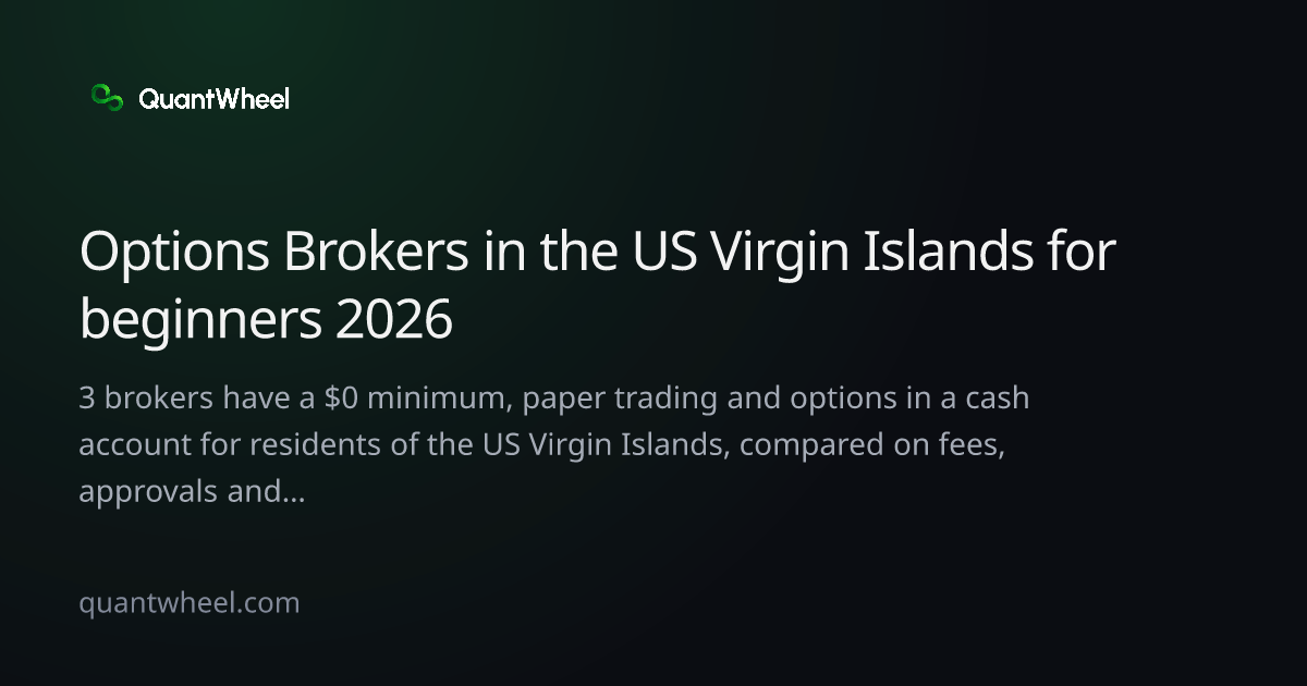The share card of Options brokers in the US Virgin Islands for beginners