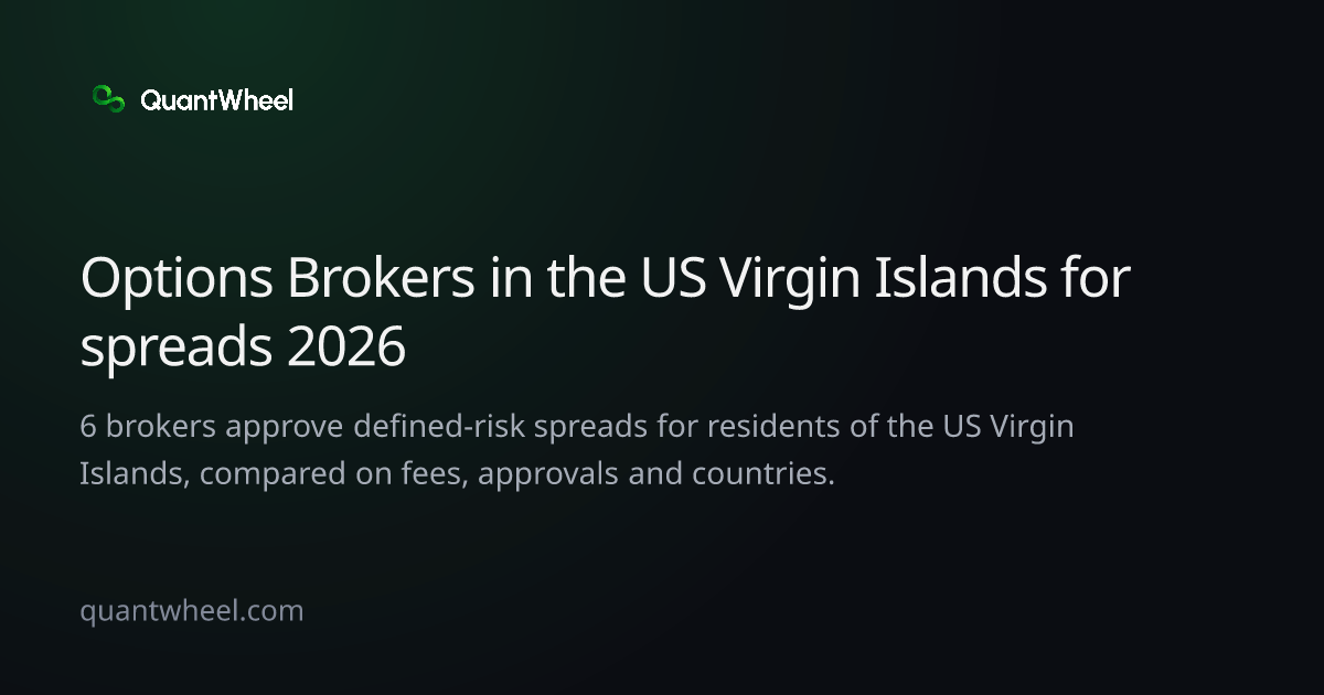 The share card of Options brokers in the US Virgin Islands for spreads