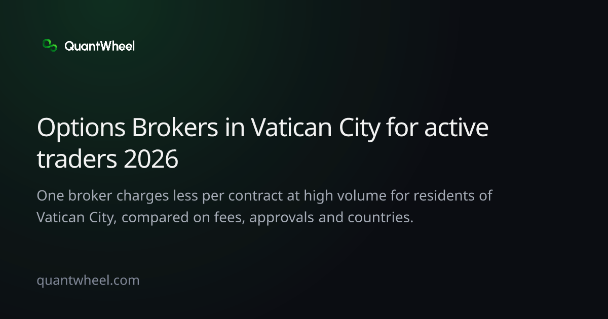 The share card of Options brokers in Vatican City for active traders