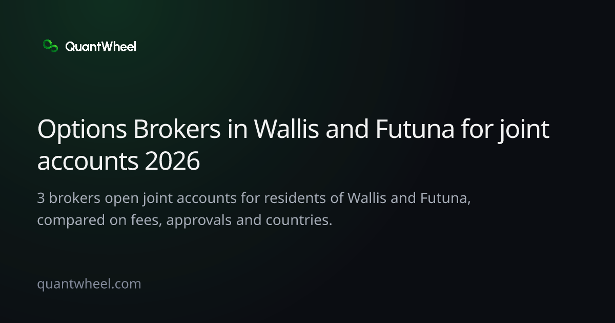 The share card of Options brokers in Wallis and Futuna for joint accounts