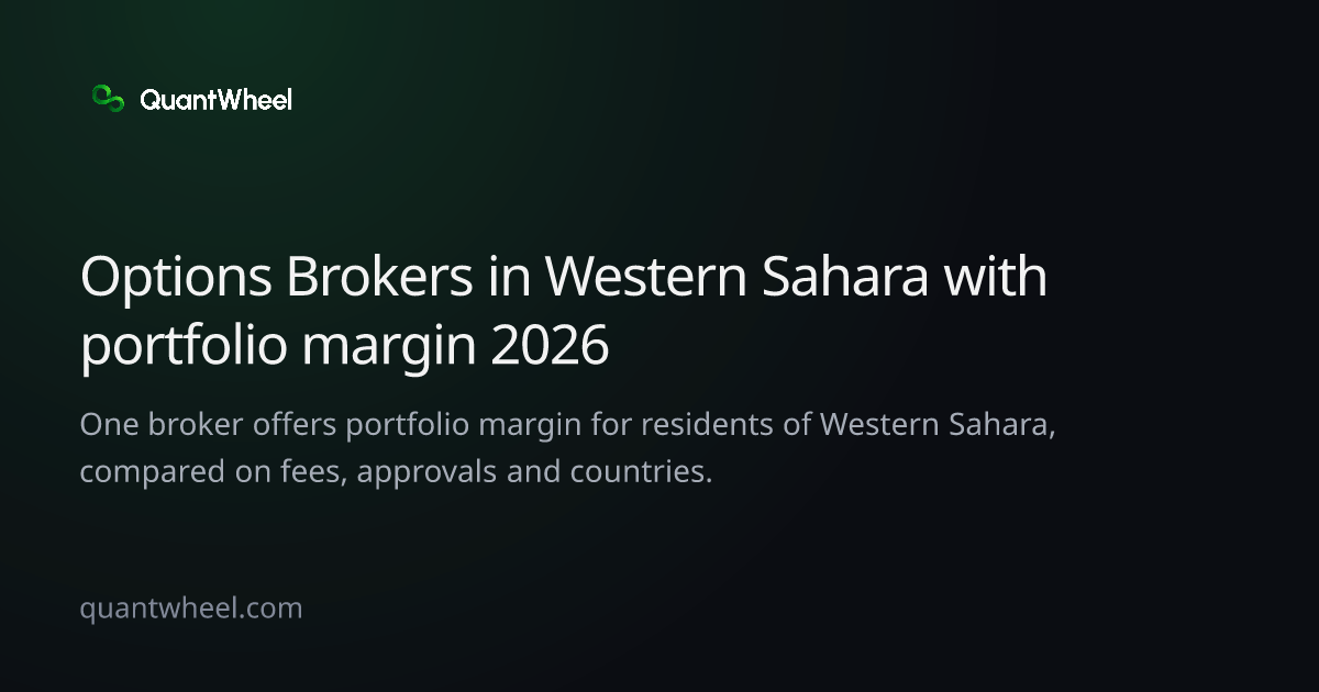 The share card of Options brokers in Western Sahara with portfolio margin