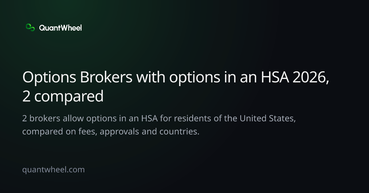 The share card of Options brokers with options in an HSA