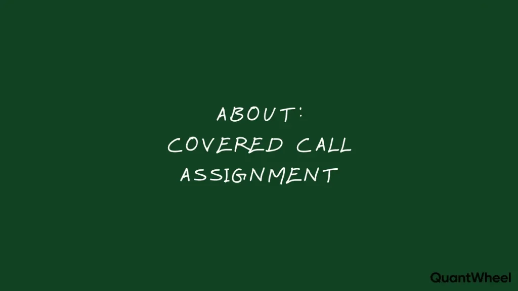 This comprehensive guide to covered call assignment explains what happens when covered call is assigned and how does covered call assignment work for options traders facing covered call assignment scenarios. When covered call exercise occurs, understanding covered call assignment explained basics helps you navigate what happens when your covered call gets assigned and do I keep my shares if covered call is assigned. This visual covers covered call assignment risk, covered call assignment outcomes, and what to do when covered call is assigned including how to avoid covered call assignment through strategic rolling. Learn covered call assignment meaning, covered call assignment notifications, assigned on covered call results, and should I let covered call get assigned versus buying back. Manage covered call assigned early and covered call assignment notification events effectively.