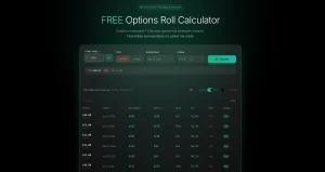 Free options tool roll calculator showing 118 positive cash-flow rolls for IREN ITM put with ranked rolls to help repair positions. 