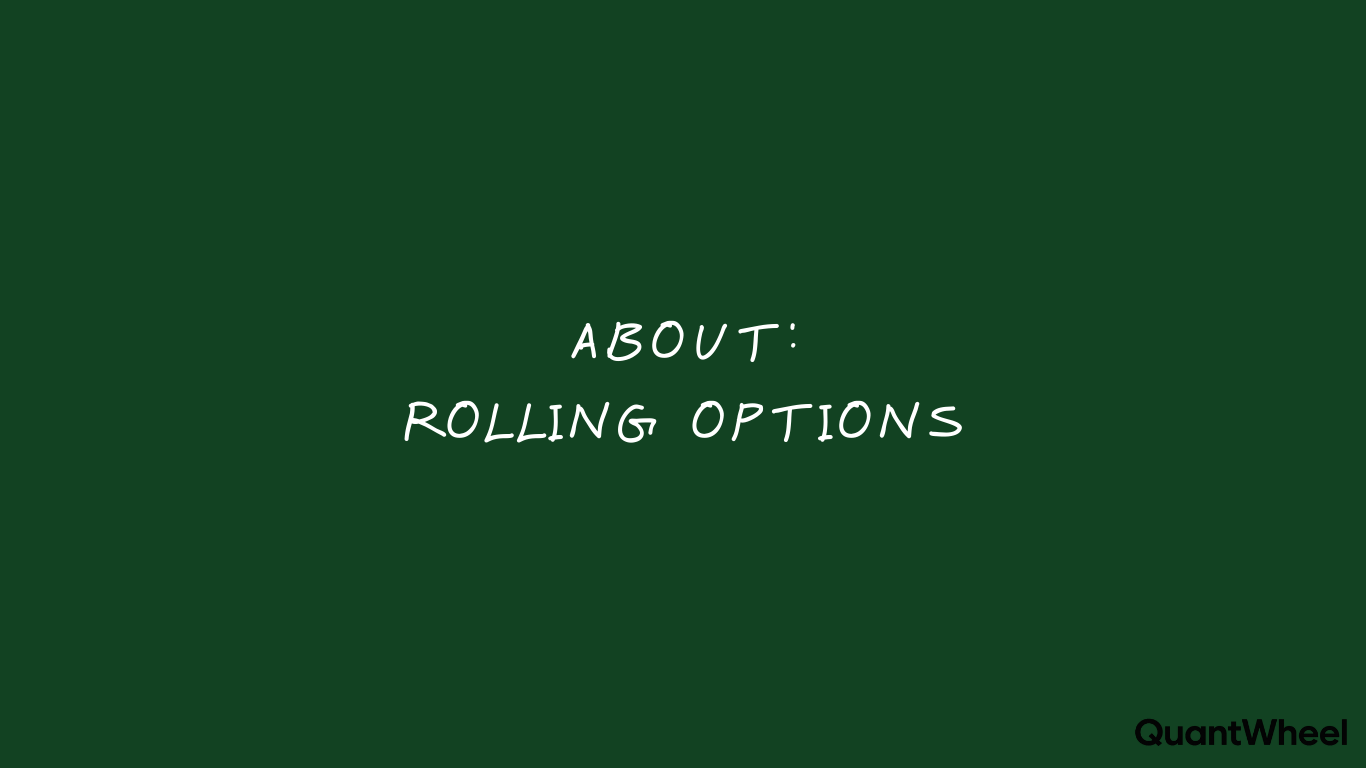 Introduction image into an article that explains from a top view about rolling option trades - how to roll options, when to roll options and frameworks that could help when you need to decide about rolling options
